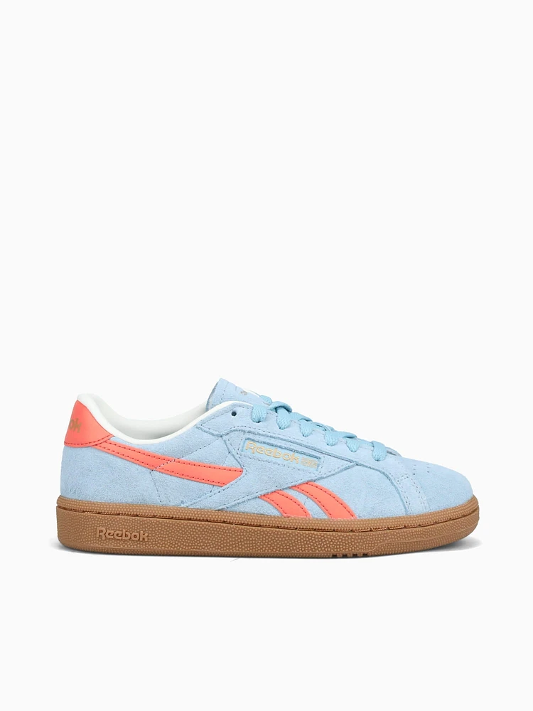 Club C Grounds Uk Softblue Coral suede