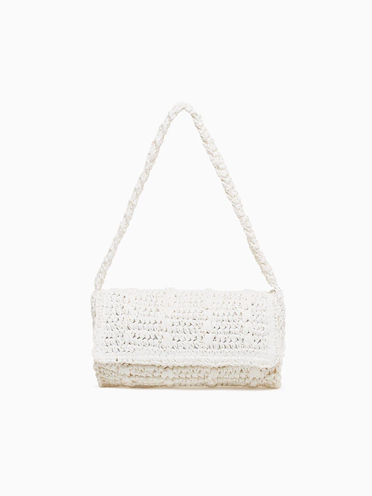 Anika Shoulder Bag White