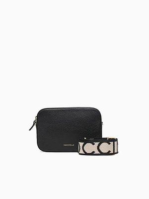 Tebe Crossbody Noir Leather