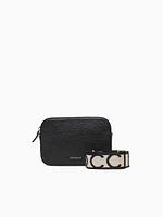 Tebe Crossbody Noir Leather