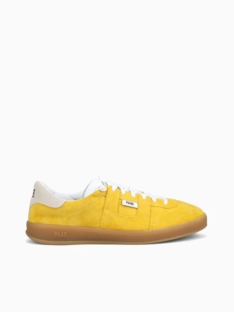 Monza Yellow Gaz suede