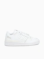 Forum Low White Grey leather