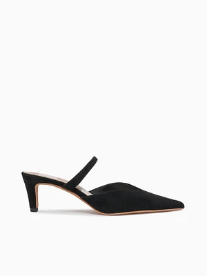 Kanika Mid Black Suede