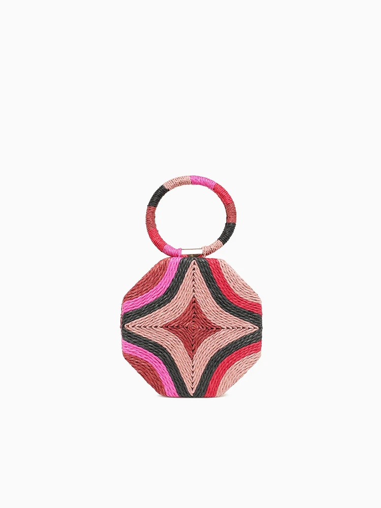 Sunrise Top Handle Pink Multi