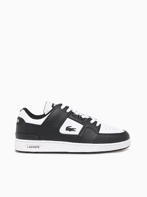 Court Cage Blk Wht leather