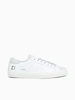 Hill Low White Leather