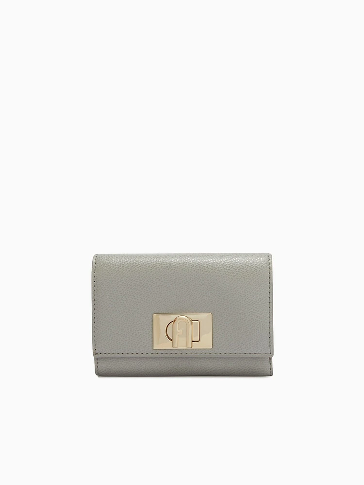 Furla 1927 M Compact Wallet Cenere Leath