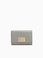 Furla 1927 M Compact Wallet Cenere Leath