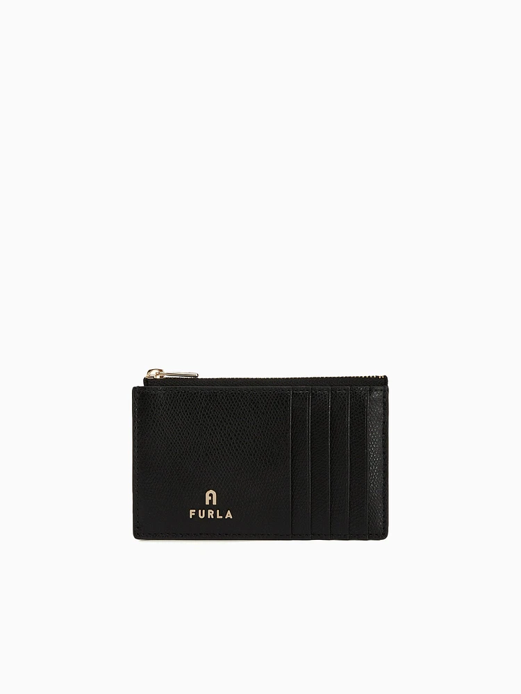 Furla Camelia M Zipped Card Case Nero