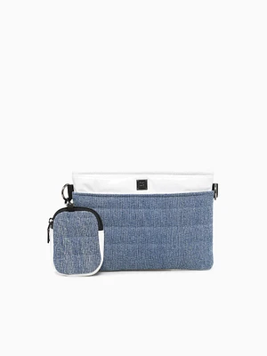 Downtown Crossbody Trad Stone Washed Den