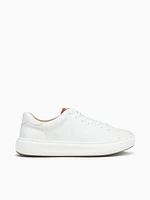 Anders Lacetotoe White Leather