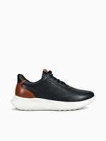 Amherst 2.0 Embossed U Throat Black Lea