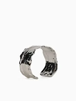 Bra Waves Cuff Silver