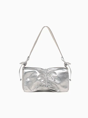 Low Kitten Shoulder Bag Silver