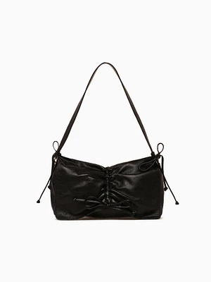 Low Kitten Shoulder Bag Black