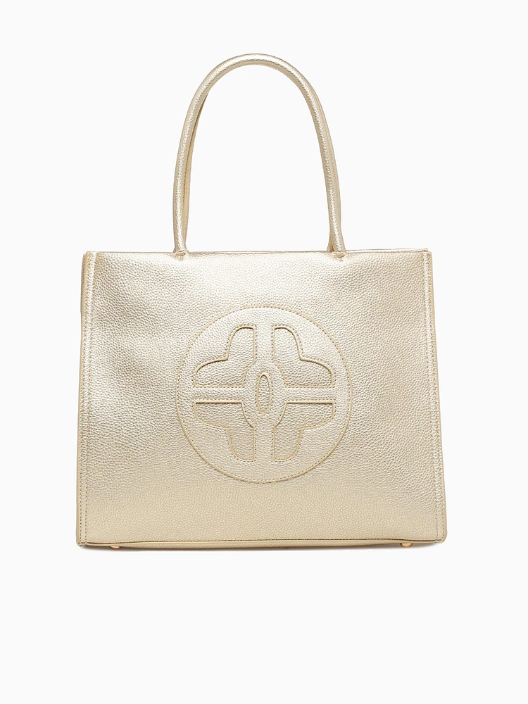 Thalia Tote Bag Gold