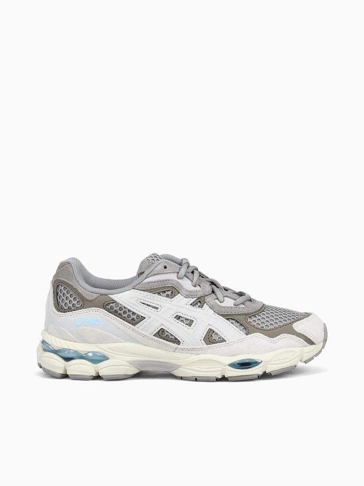 Gelnyc Grey Cream suede Mesh