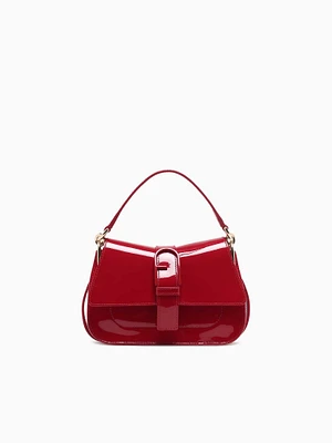 Furla Flow Mini Top Handle Rosso
