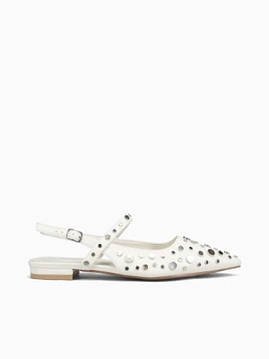 Victoria Off White Studs smooth