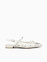 Victoria Off White Studs smooth