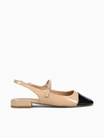 Blanca Nude Black patent