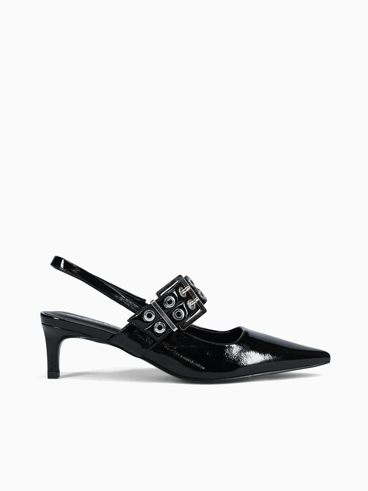 Clara Black Patent