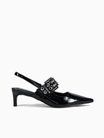 Clara Black Patent