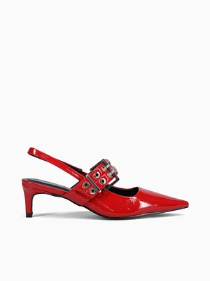 Clara  Red Patent