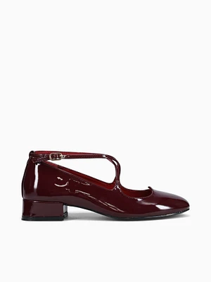 Chloe Dk Red Patent