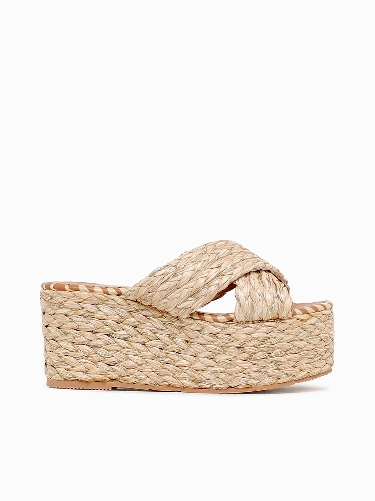 Kalani Beige Raffia