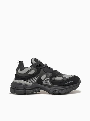 Sphere Runner Black Grey leather