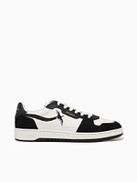 Dice Lo Bee Bird  White Black leather