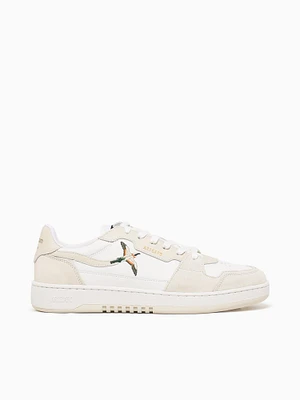 Dice Lo Bee Bird  White Offwhite leather