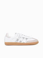 Samba Og Cream White Silver leather