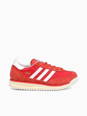 Sl 72 Rs Red White suede