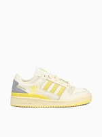 Forum Low Cl Cream White Yellow leather