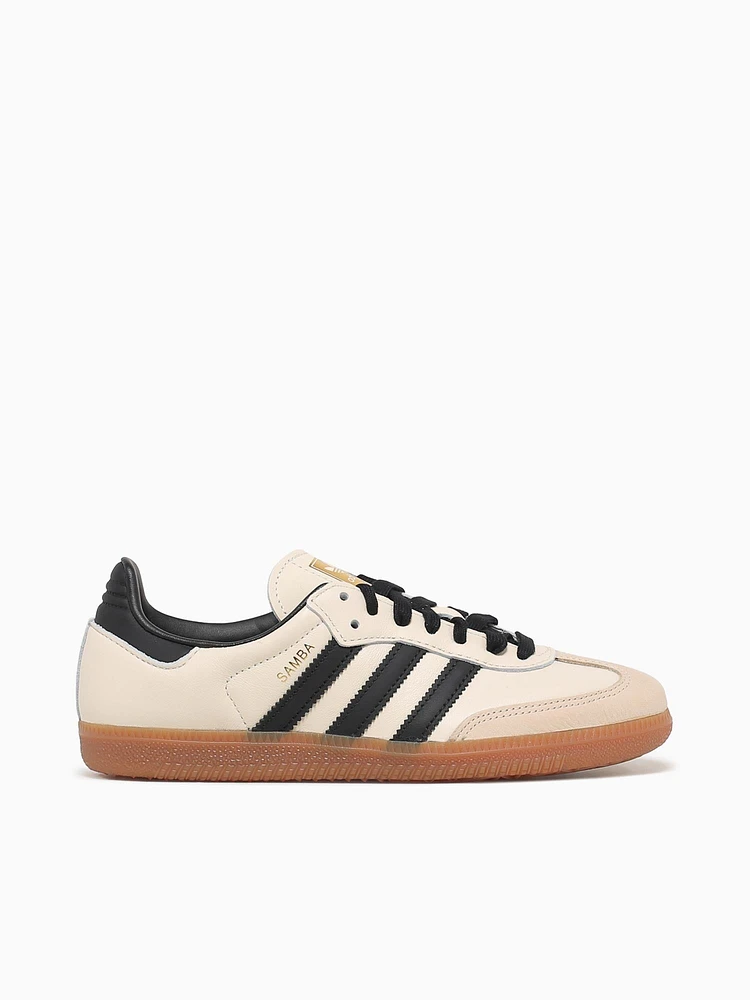 Samba Og Cream White Black leather