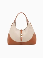 Jackie Shoulder Bag Off White Tan