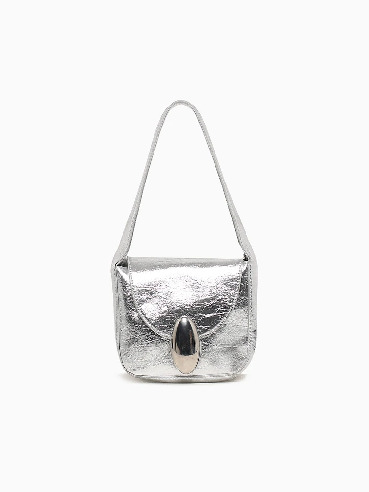 Avery Shoulder Bag  Silver