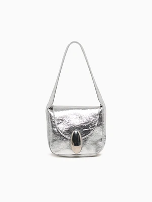 Avery Shoulder Bag  Silver