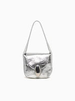 Avery Shoulder Bag  Silver