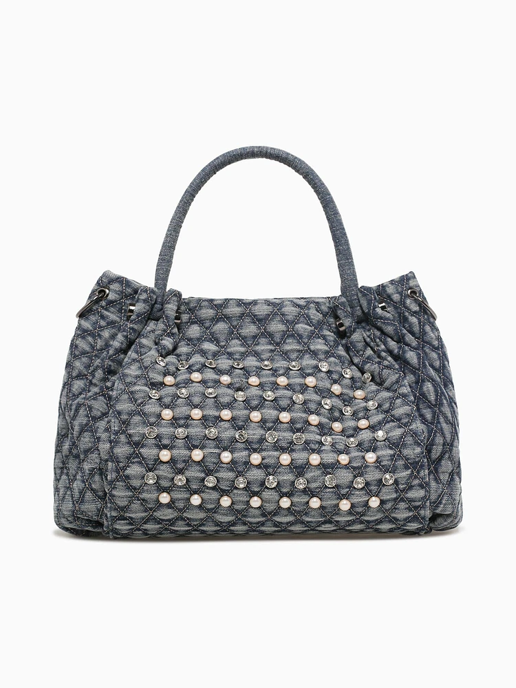 Pearl Tote Blue