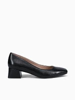 Jayla Pump Black Leather