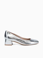 Jayla Pump Silver Leather