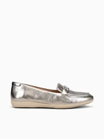 Fiona Silver Leather