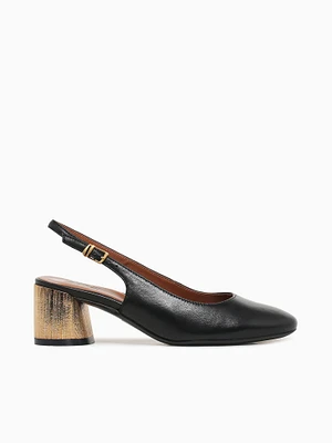 Lane Black Leather