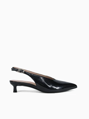 Nicolette Black Leather