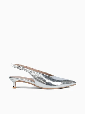 Nicolette Silver Leather