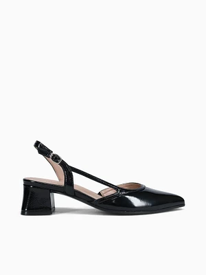 Mila Black Leather