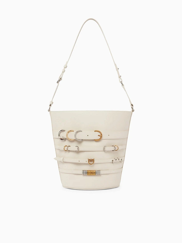 Belts Bucket Bianco Seta Mix